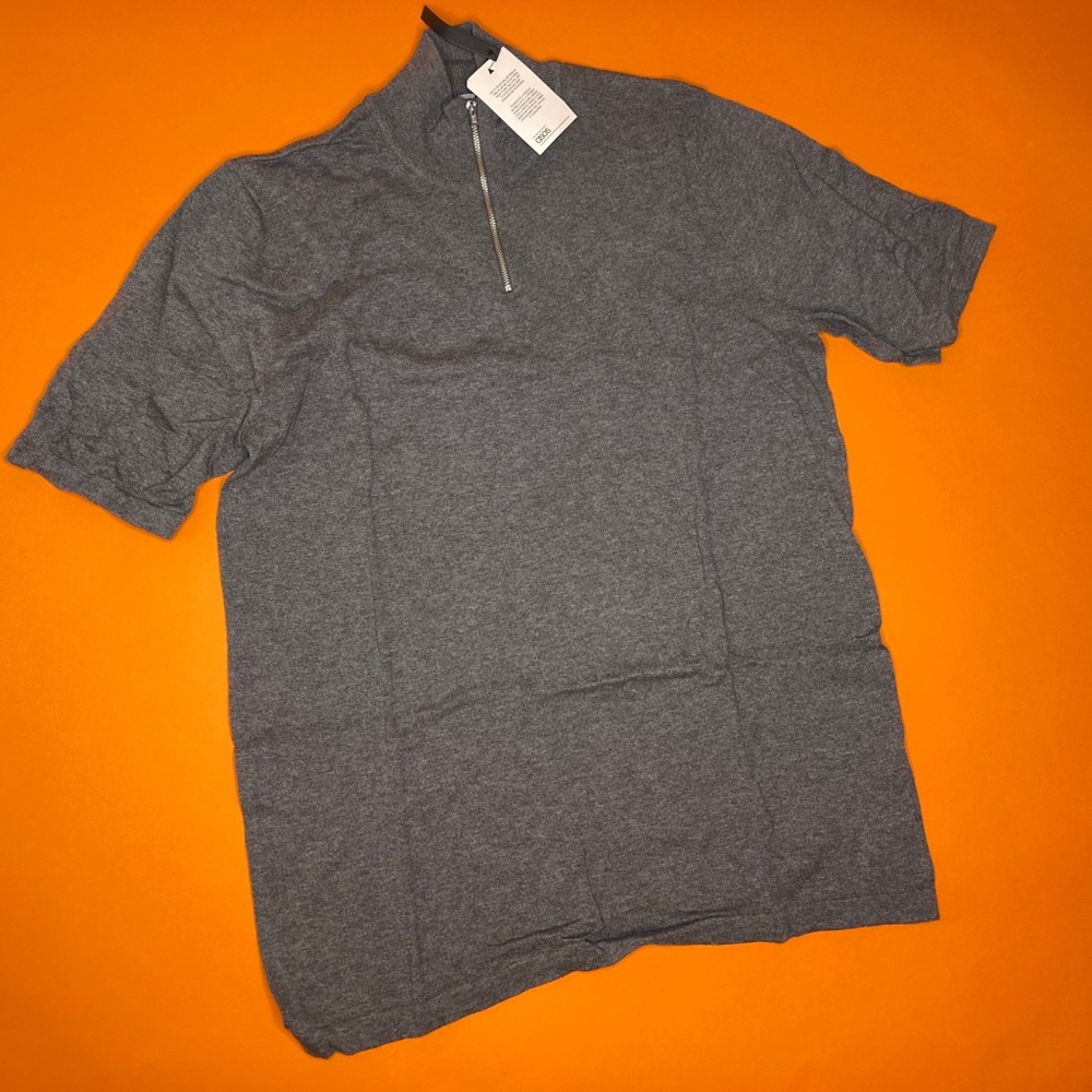 Zara fitted knitted shirt